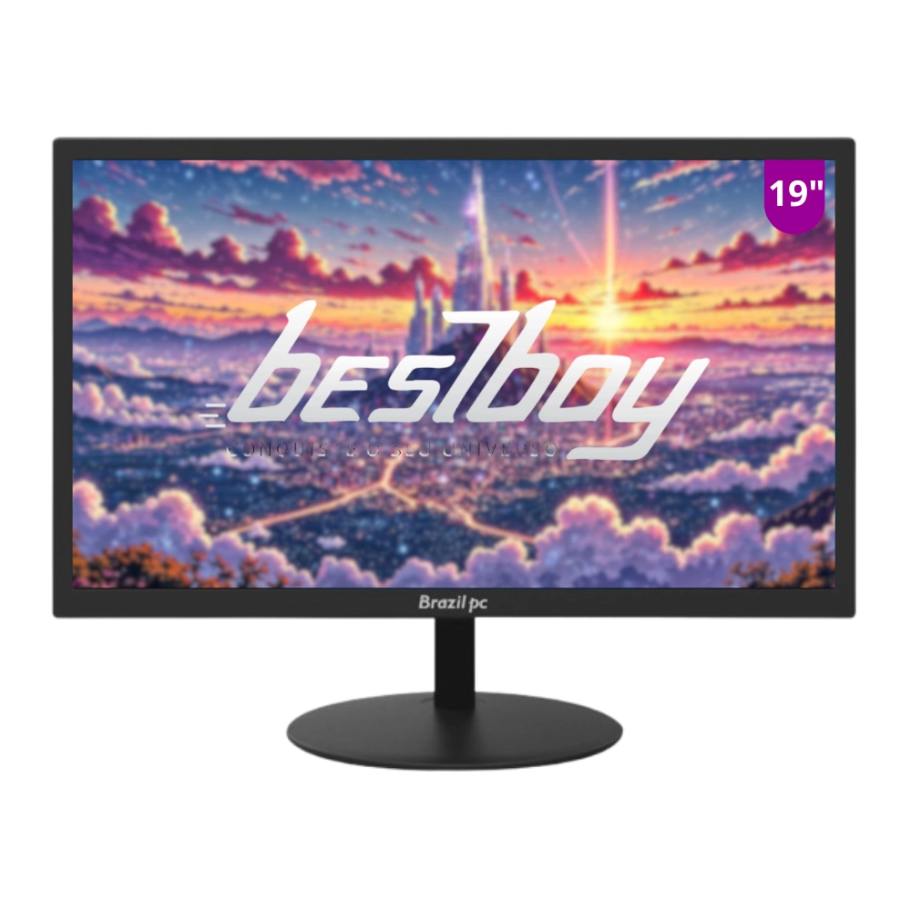 Computador Pc Cpu Completo Intel Core I5 8gb HD 500gb Windows 10 Trial Monitor 19 Led Hdmi BestBoy