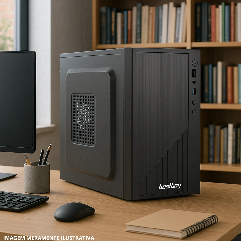Computador Pc Office Bestboy I3 3º 8gb Ram Ssd 240gb Windows 10 Trial