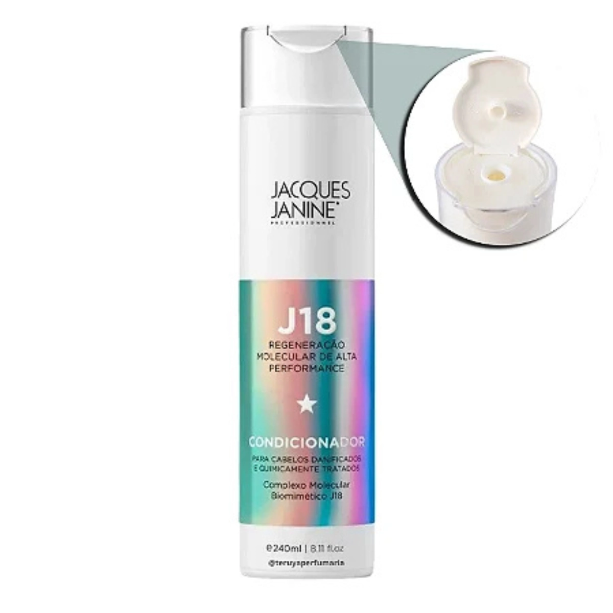 CONDICIONADOR REGENERAÇÃO MOLECULAR JACQUES JANINE J18 240ML