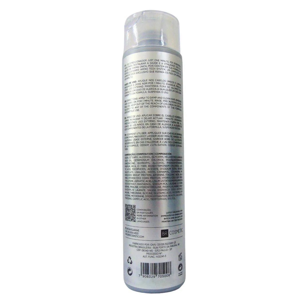 CONDICIONADOR REPARAÇÃO COMPLETA JUST ONE MINUTE JACQUES JANINE 270ML 