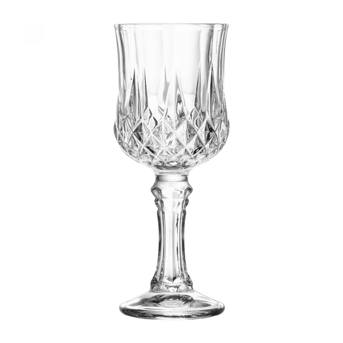 CONJUNTO 6 TAÇAS DE VIDRO PARA LICOR LYOR DIAMANTE 50ML CONJUNTO 6 TAÇAS DE VIDRO PARA LICOR LYOR DIAMANTE 50ML