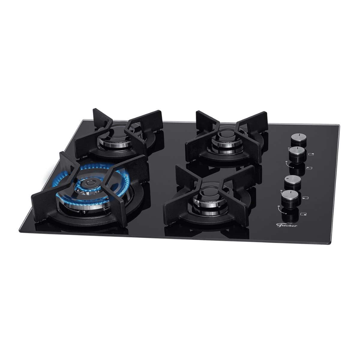 COOKTOP 4 BOCAS FISCHER INFINITY TRIPLA CHAMA A GAS BIVOLT COOKTOP 4 BOCAS FISCHER INFINITY TRIPLA CHAMA A GAS BIVOLT