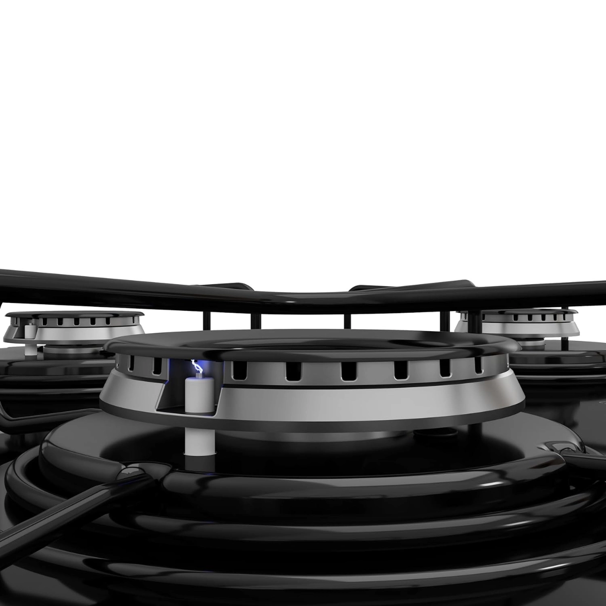 Cooktop 4 Bocas Itatiaia Essencial com Mesa de Vidro Temperado Preto Bivolt Cooktop 4 Bocas Itatiaia Essencial com Mesa de Vidro Temperado Preto Bivolt