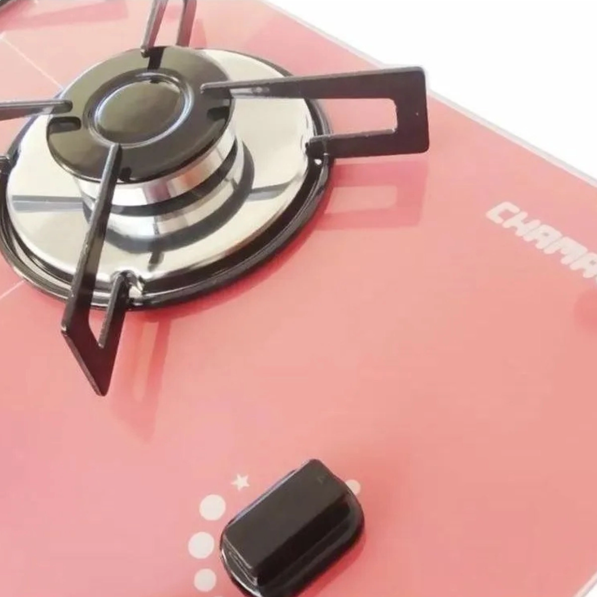 COOKTOP 4 BOCAS ULTRA CHAMA ROSA CHAPA CHAMALUX BIVOLT