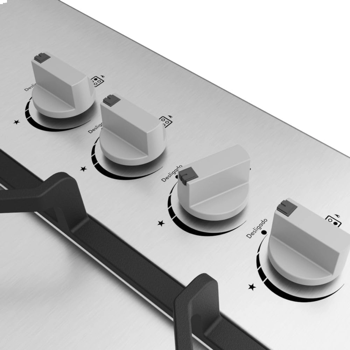 COOKTOP A GAS PHILCO 4 BOCAS AUTOMATICO INOX PCT04I BIVOLT COOKTOP A GAS PHILCO 4 BOCAS AUTOMATICO INOX PCT04I BIVOLT