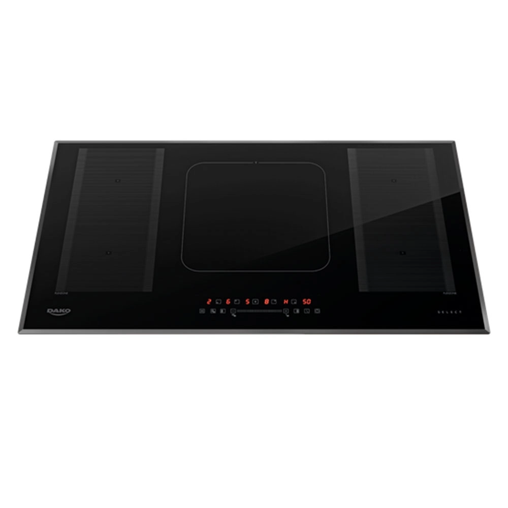 COOKTOP DE INDUÇÃO DAKO SELECT 5 BOCAS C/ 2 ZONAS FLEXÍVEIS 220V COOKTOP DE INDUÇÃO DAKO SELECT 5 BOCAS C/ 2 ZONAS FLEXÍVEIS 220V