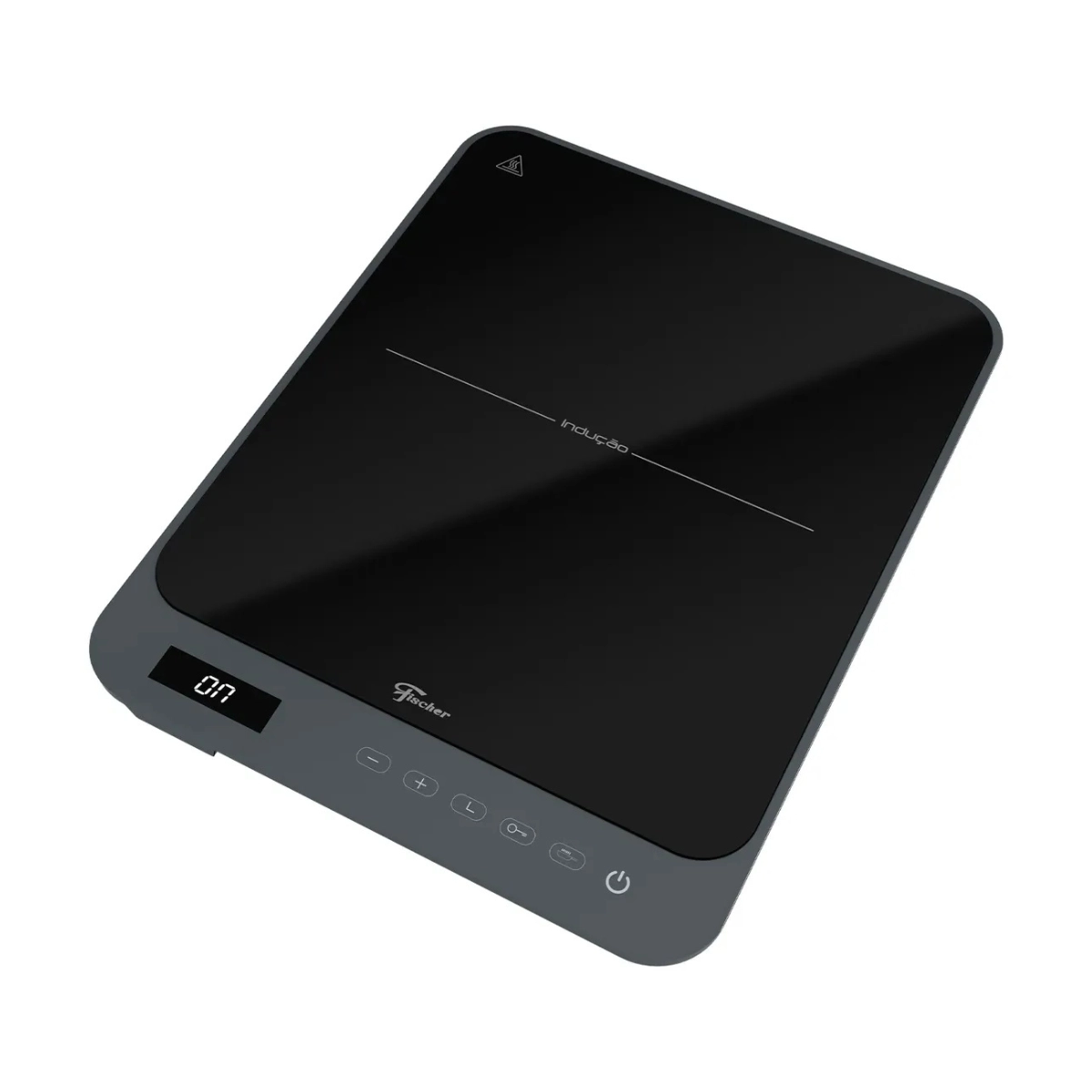 COOKTOP DE INDUÇÃO FISCHER 1 BOCA BIVOLT CINZA TOUCH PORTATIL COOKTOP DE INDUÇÃO FISCHER 1 BOCA BIVOLT CINZA TOUCH PORTATIL