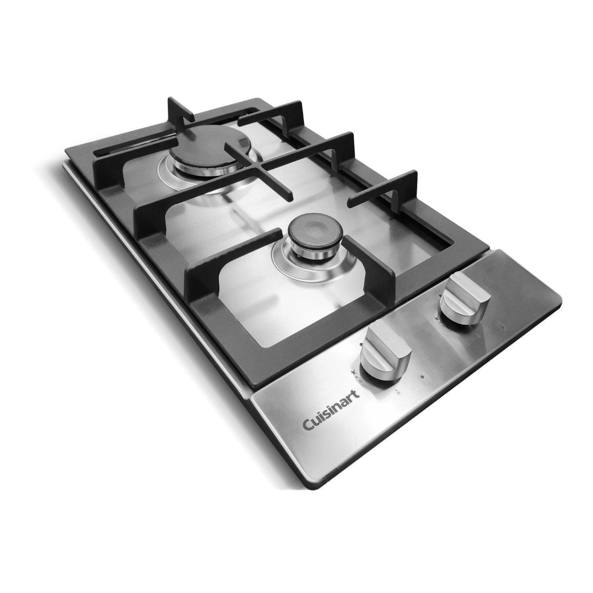 COOKTOP DOMINO A GAS 2 BOCAS CUISINART 30CM INOX 220V COOKTOP DOMINO A GAS 2 BOCAS CUISINART 30CM INOX 220V