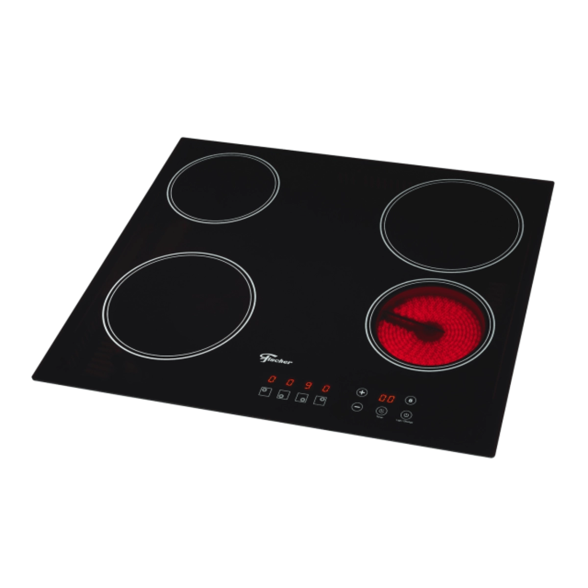 COOKTOP ELÉTRICO 4 BOCAS COM TOUCH SCREEN VITROCERÂMICA 220V FISCHER COOKTOP ELÉTRICO 4 BOCAS COM TOUCH SCREEN VITROCERÂMICA 220V FISCHER