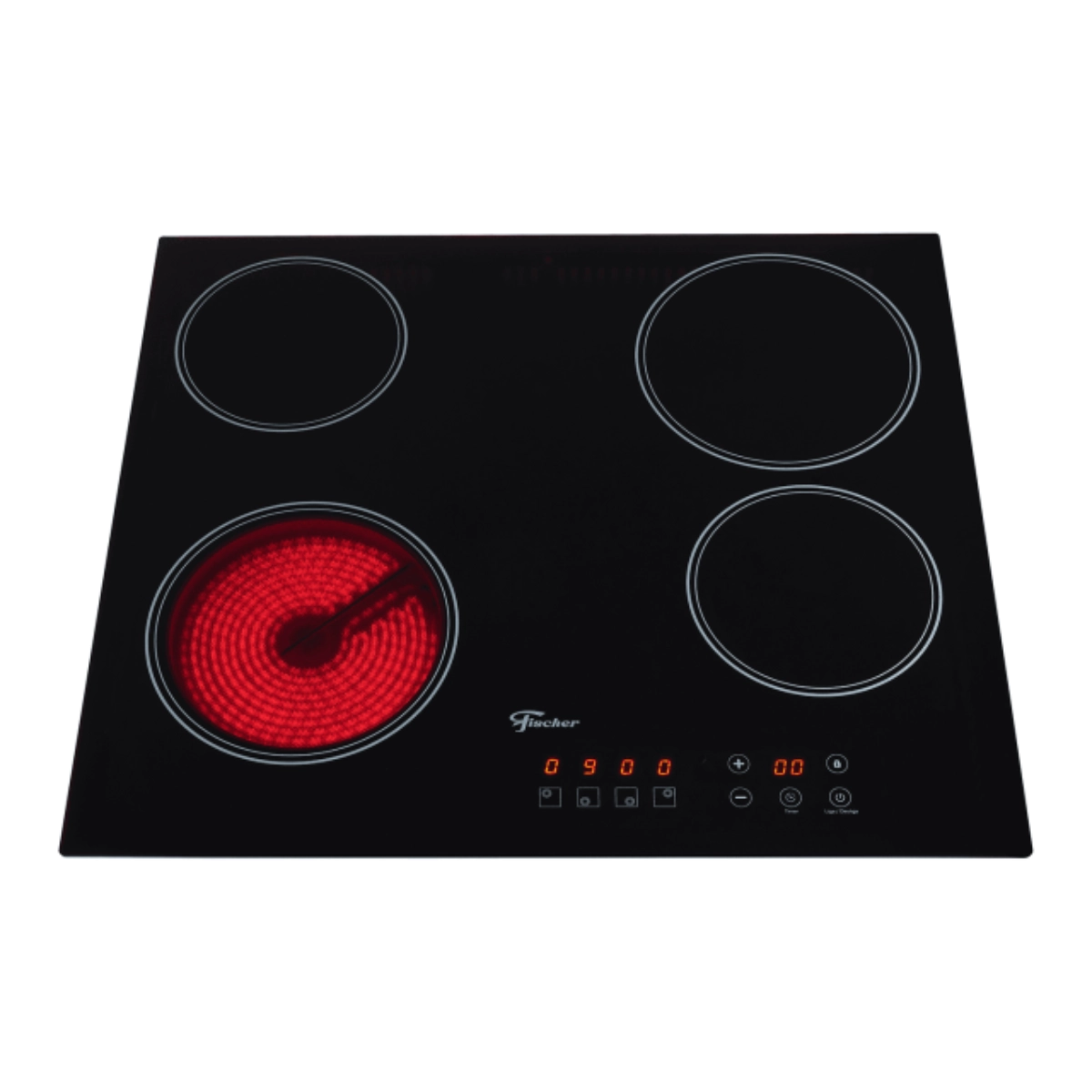 COOKTOP ELÉTRICO 4 BOCAS COM TOUCH SCREEN VITROCERÂMICA 220V FISCHER COOKTOP ELÉTRICO 4 BOCAS COM TOUCH SCREEN VITROCERÂMICA 220V FISCHER