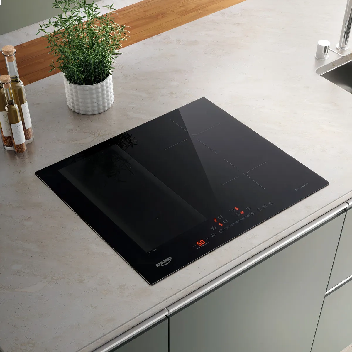 Cooktop Ind Dako Diplomata 4 Zonas 220v Cooktop Ind Dako Diplomata 4 Zonas 220v