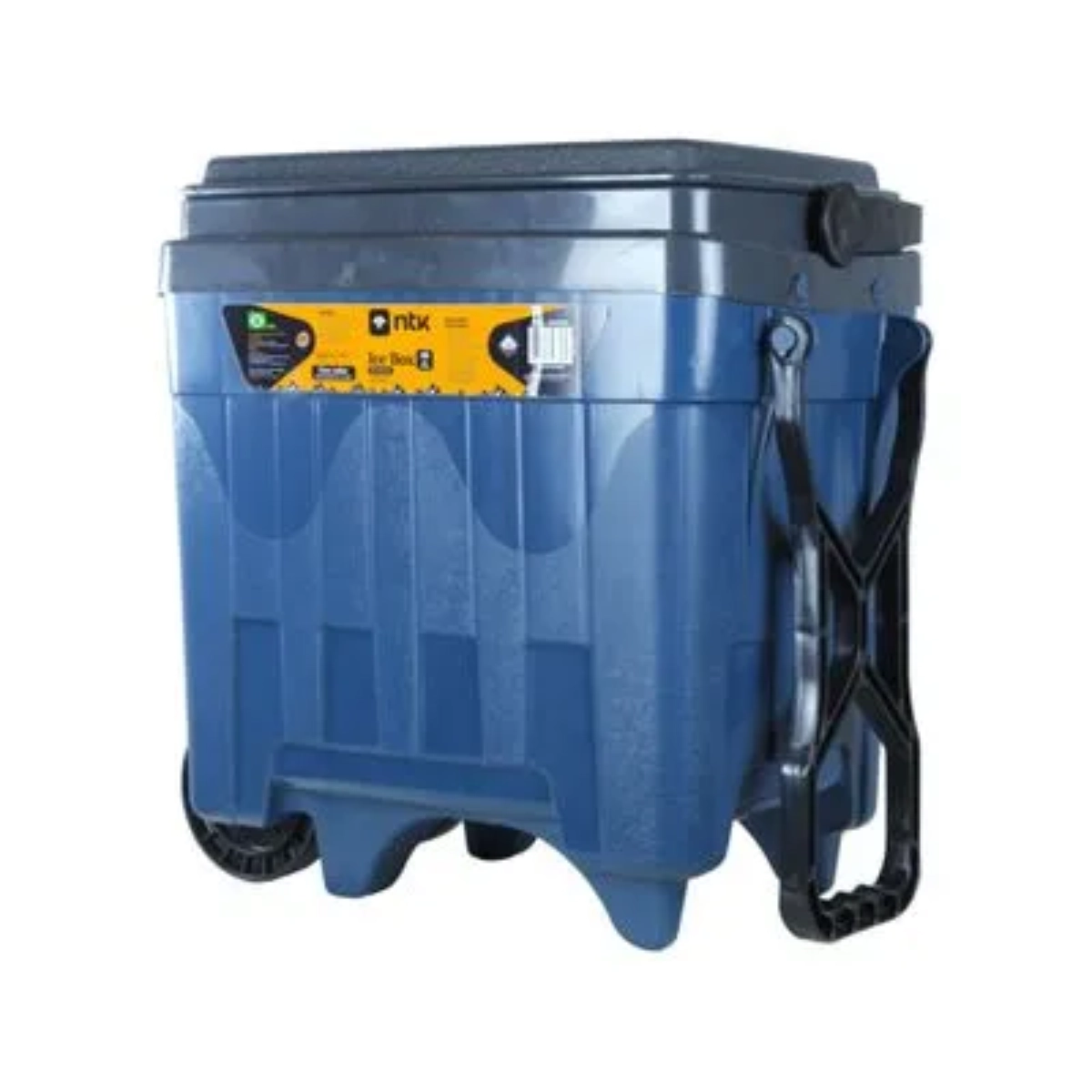 COOLER ICE BOX NAUTIKA 34 LITROS COM RODINHA AZUL 