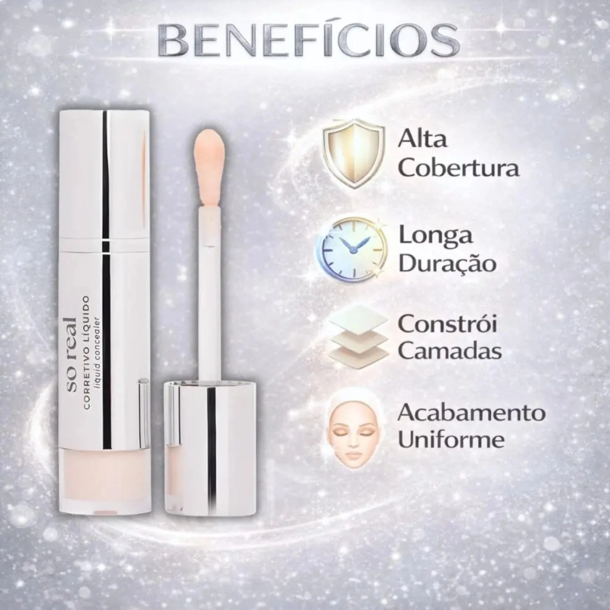 CORRETIVO LÍQUIDO EFEITO NATURAL BLOW SO REAL RUBY ROSE CBW10 CORRETIVO LÍQUIDO EFEITO NATURAL BLOW SO REAL RUBY ROSE CBW10