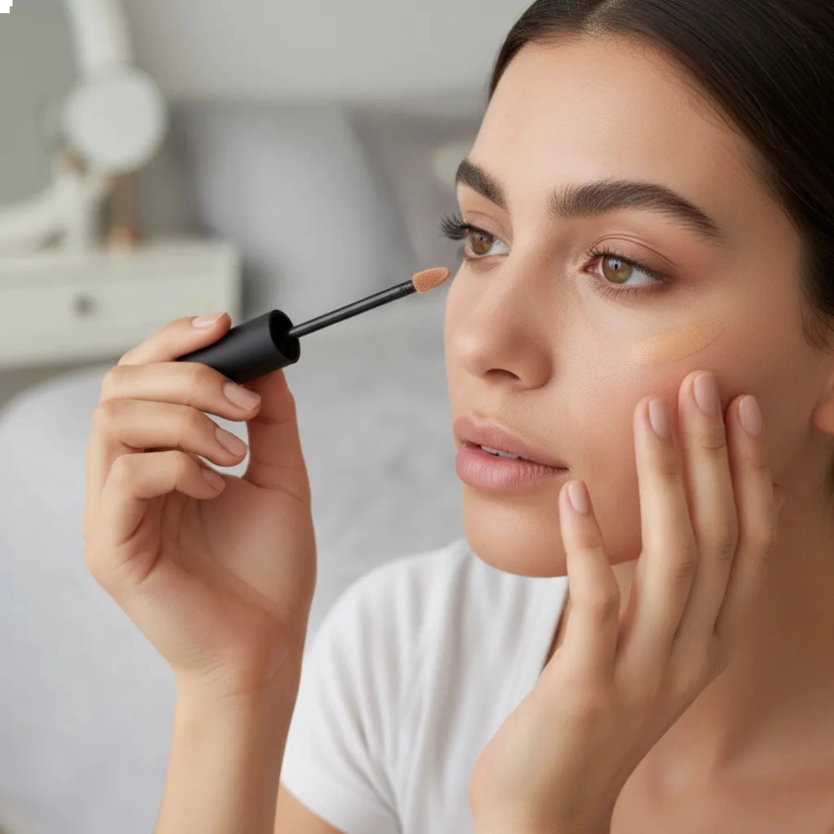 CORRETIVO LÍQUIDO FLAWLESS RUBY ROSE BH8080 CHOCOLATE 9