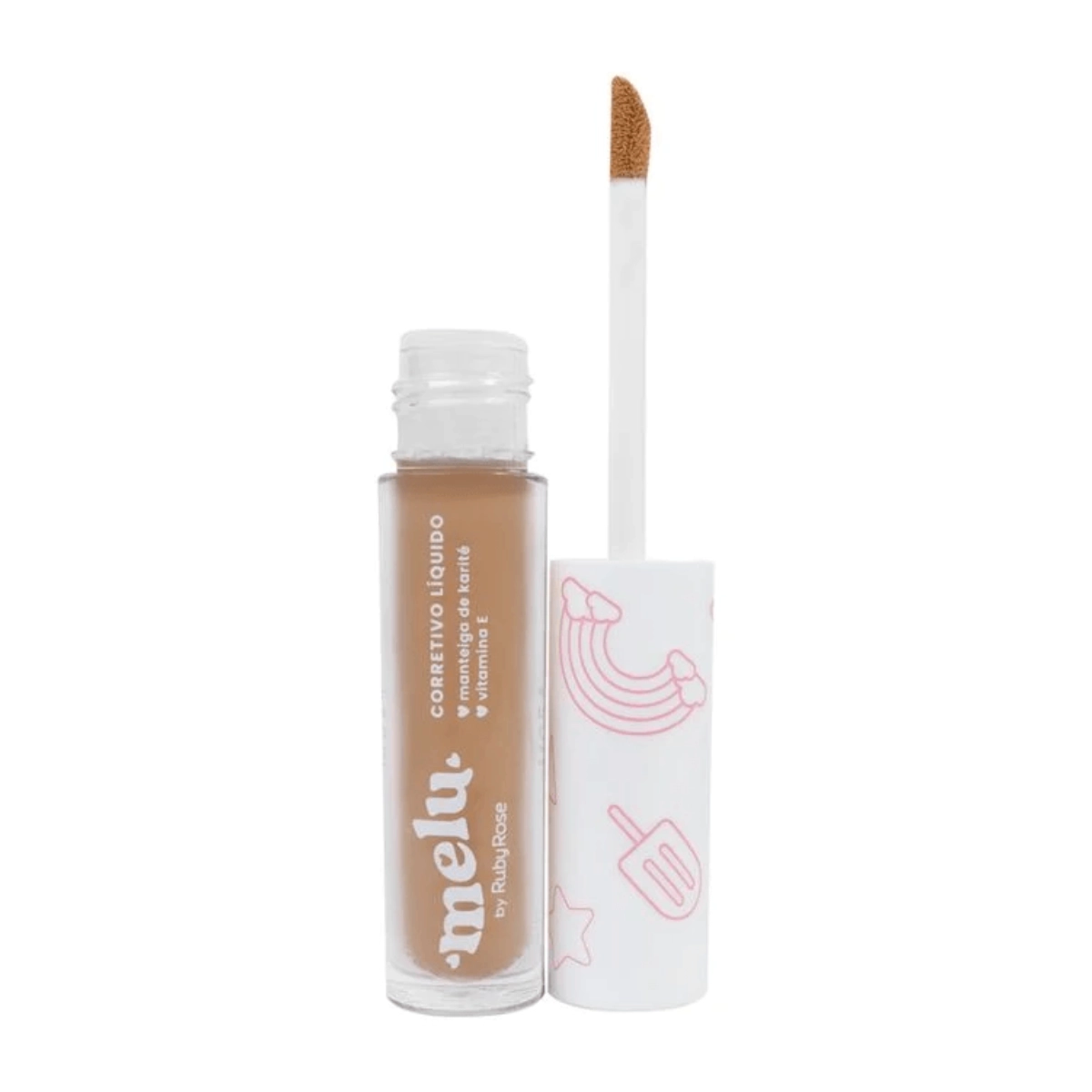 CORRETIVO LÍQUIDO MELU BY RUBY ROSE RR1800 ME100