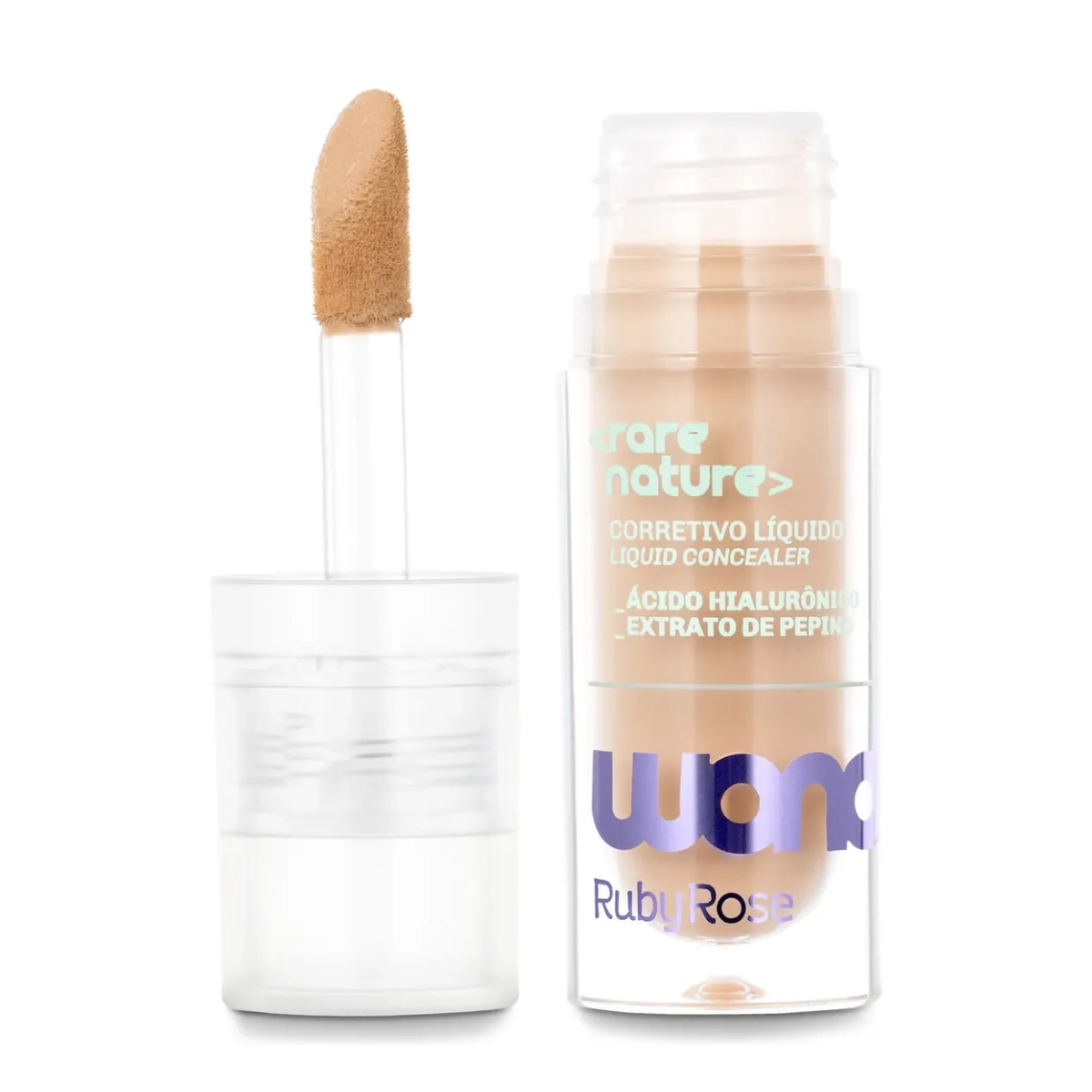 CORRETIVO LÍQUIDO RARE NATURE LINHA WONDER RN25 RUBY ROSE