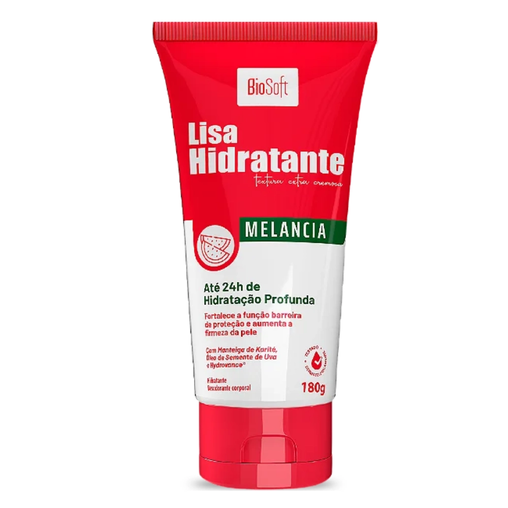 Creme Hidratante Corporal Melancia Bio Soft 