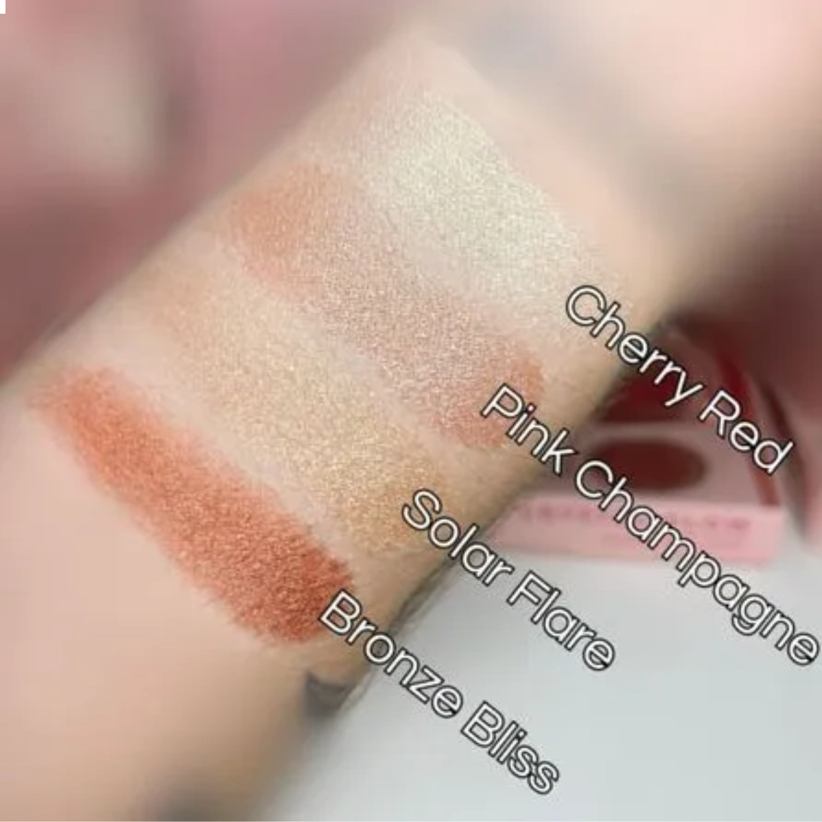 Crystal Glow Iluminador Baked Cherry Red Hbm7005 Rubyrose