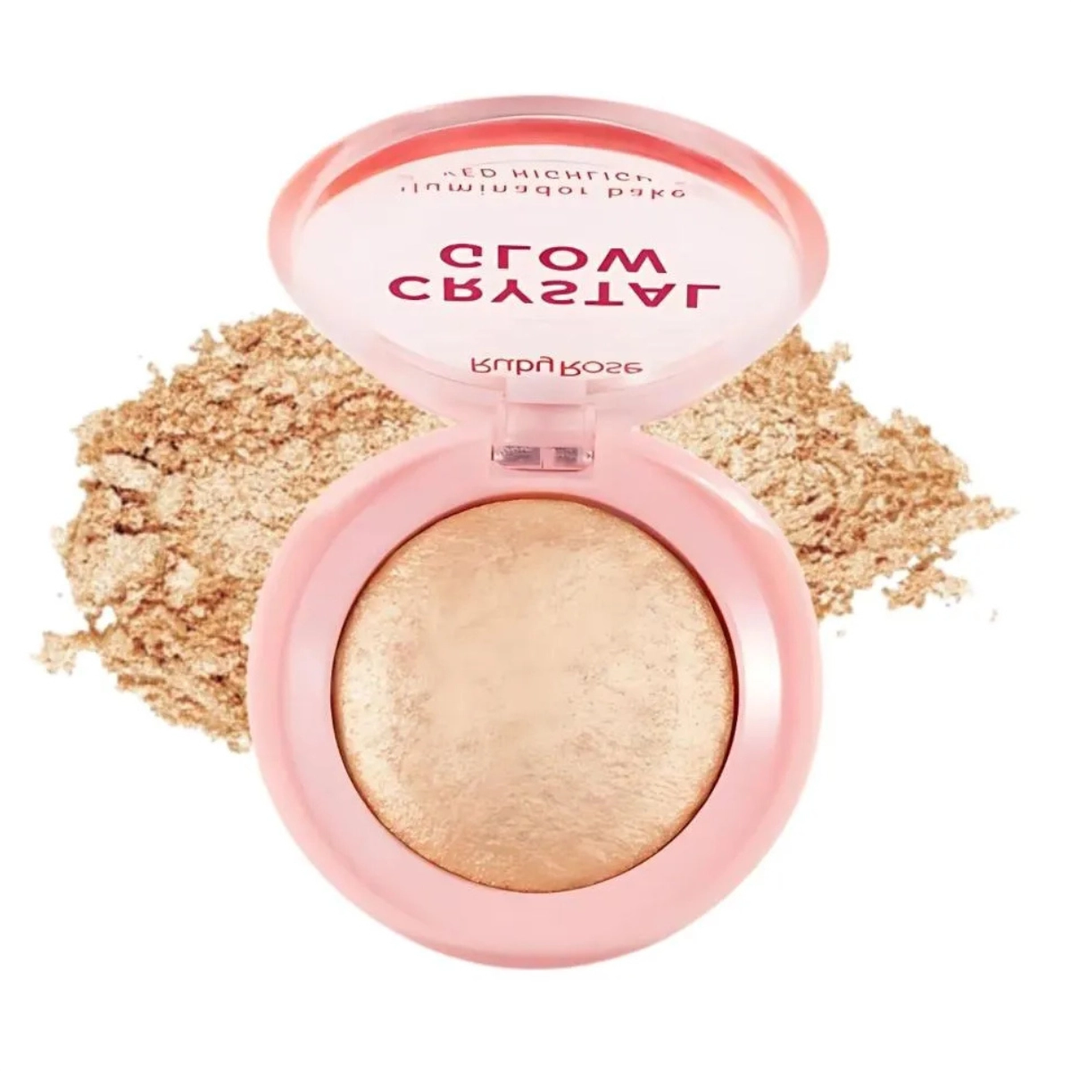 CRYSTAL GLOW ILUMINADOR BAKED SOLAR FLARE HBM7007 RUBYROSE