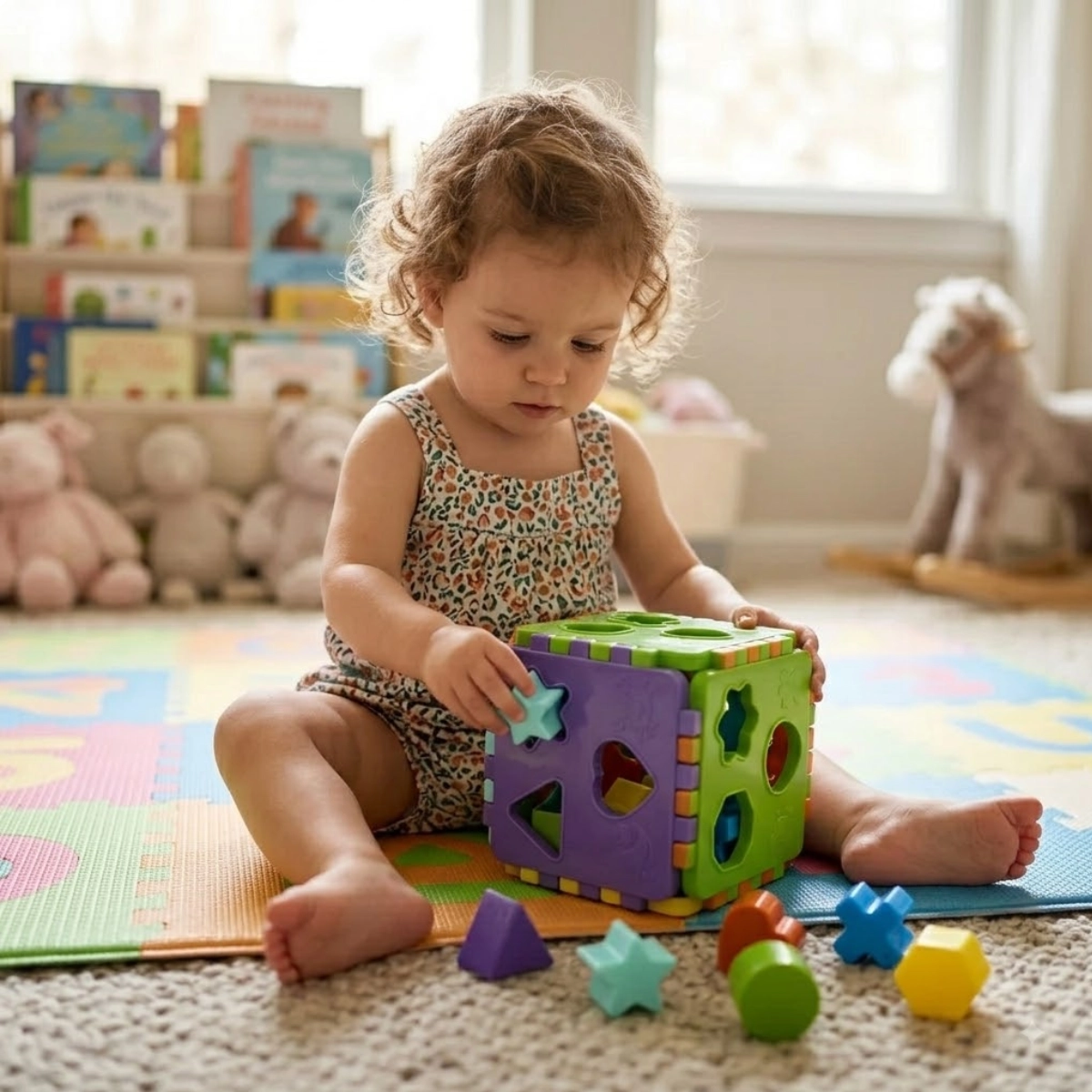CUBO EDUCATIVO DE ENCAIXAR FORMAS EDUCA MAIS KENDY BEBE CUBO EDUCATIVO DE ENCAIXAR FORMAS EDUCA MAIS KENDY BEBE