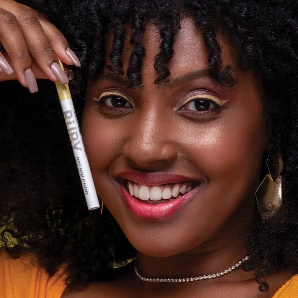 Delineador em Caneta Party Proof Amarela Ruby Kisses