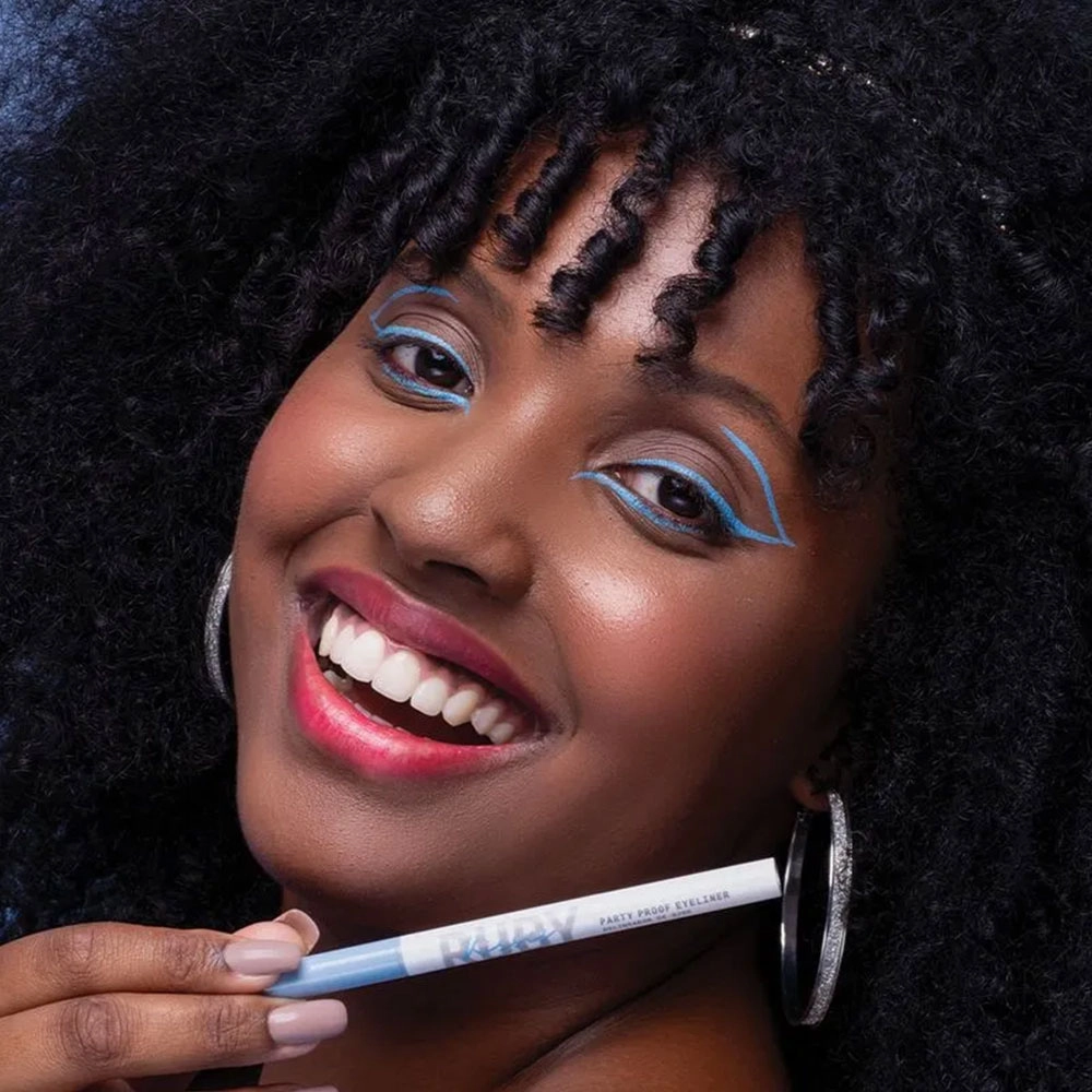 DELINEADOR EM CANETA PARTY PROOF AZUL RUBY KISSES