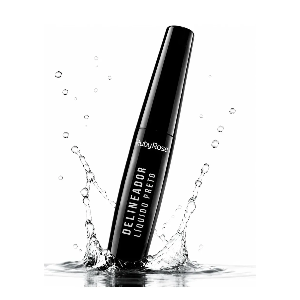 DELINEADOR LIQUIDO PRETO A PROVA DAGUA RUBY ROSE HB8406 DELINEADOR LIQUIDO PRETO A PROVA DAGUA RUBY ROSE HB8406