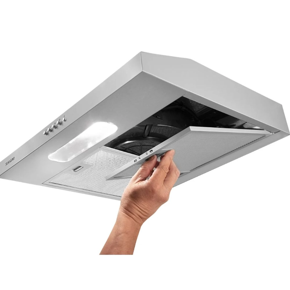 Depurador de Ar Suggar 60cm Slim 3 Vel. Dps161ix Inox 127v