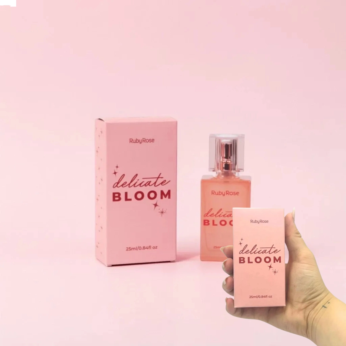 DESODORANTE COLÔNIA DELICATE BLOOM RUBY ROSE 25ML FLORAL FRUTADO DESODORANTE COLÔNIA DELICATE BLOOM RUBY ROSE 25ML FLORAL FRUTADO