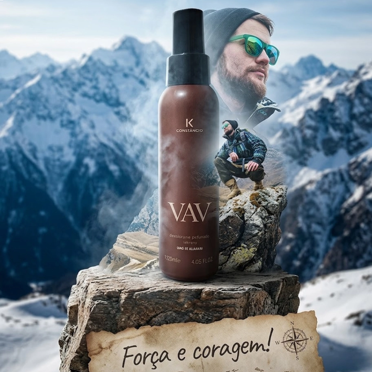 DESODORANTE PERFUMADO VAV K CONSTÂNCIO 120ML DESODORANTE PERFUMADO VAV K CONSTÂNCIO 120ML