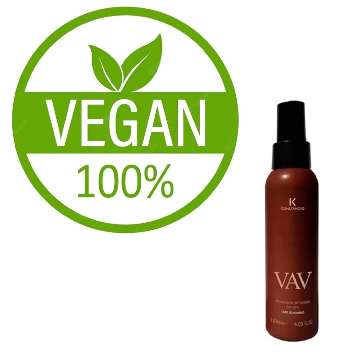 DESODORANTE PERFUMADO VAV K CONSTÂNCIO 120ML DESODORANTE PERFUMADO VAV K CONSTÂNCIO 120ML