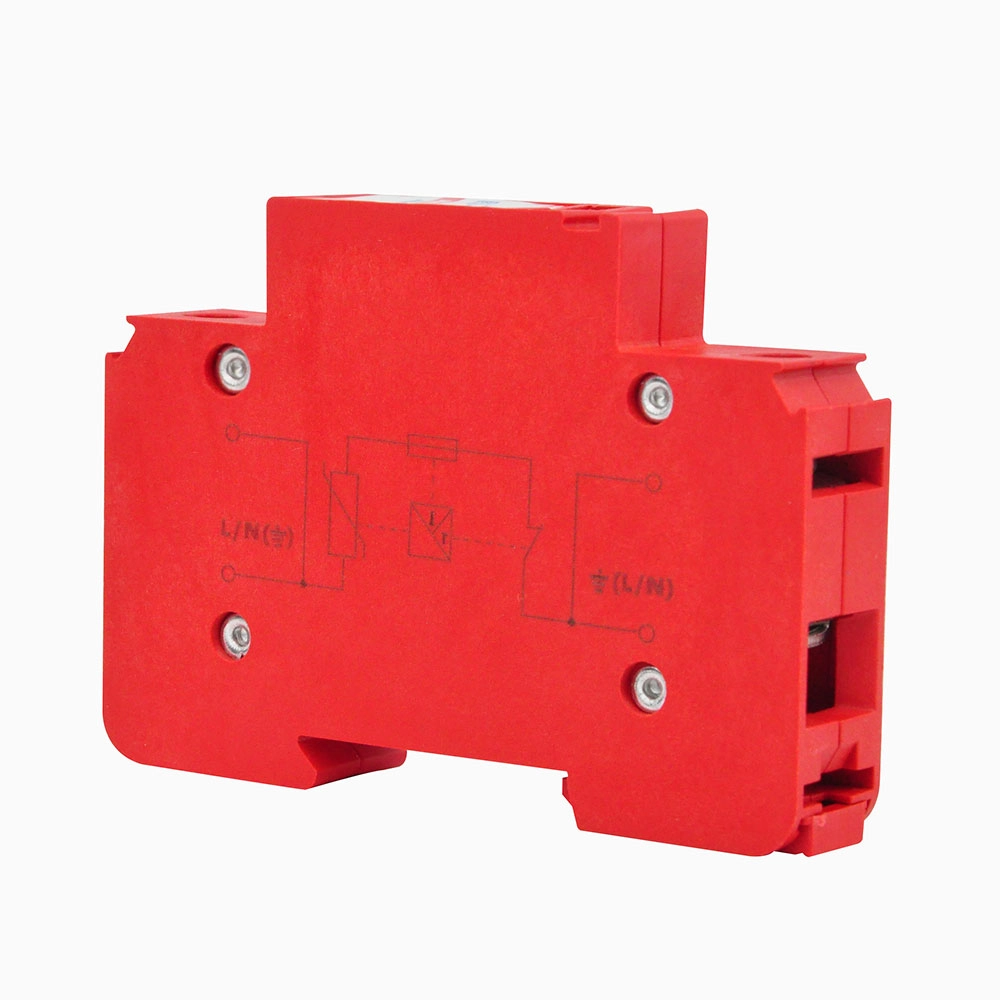 Dispositivo de Proteção contra Raios com Dps Clamper Front V 275v 20ka Vermelho