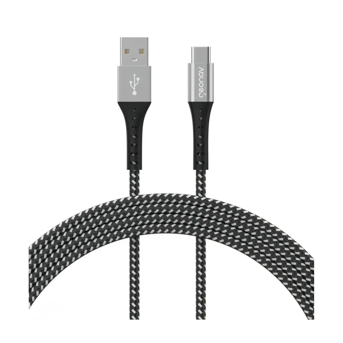 Esc05bk-cb Usb C-a Nylon Tranc1,2m Bk/br