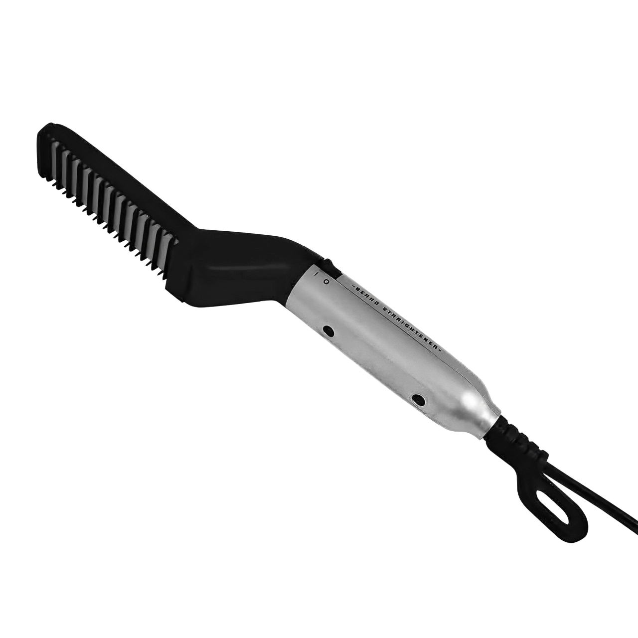 ESCOVA DE BARBA ALISADORA GAMA BARBER STYLE 25W CINZA BIVOLT