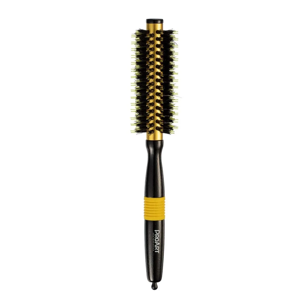 ESCOVA DE CABELO METALICA PRO AMARELA 15MM TÉRMICA CERDAS DUPLAS ESCOVA DE CABELO METALICA PRO AMARELA 15MM TÉRMICA CERDAS DUPLAS