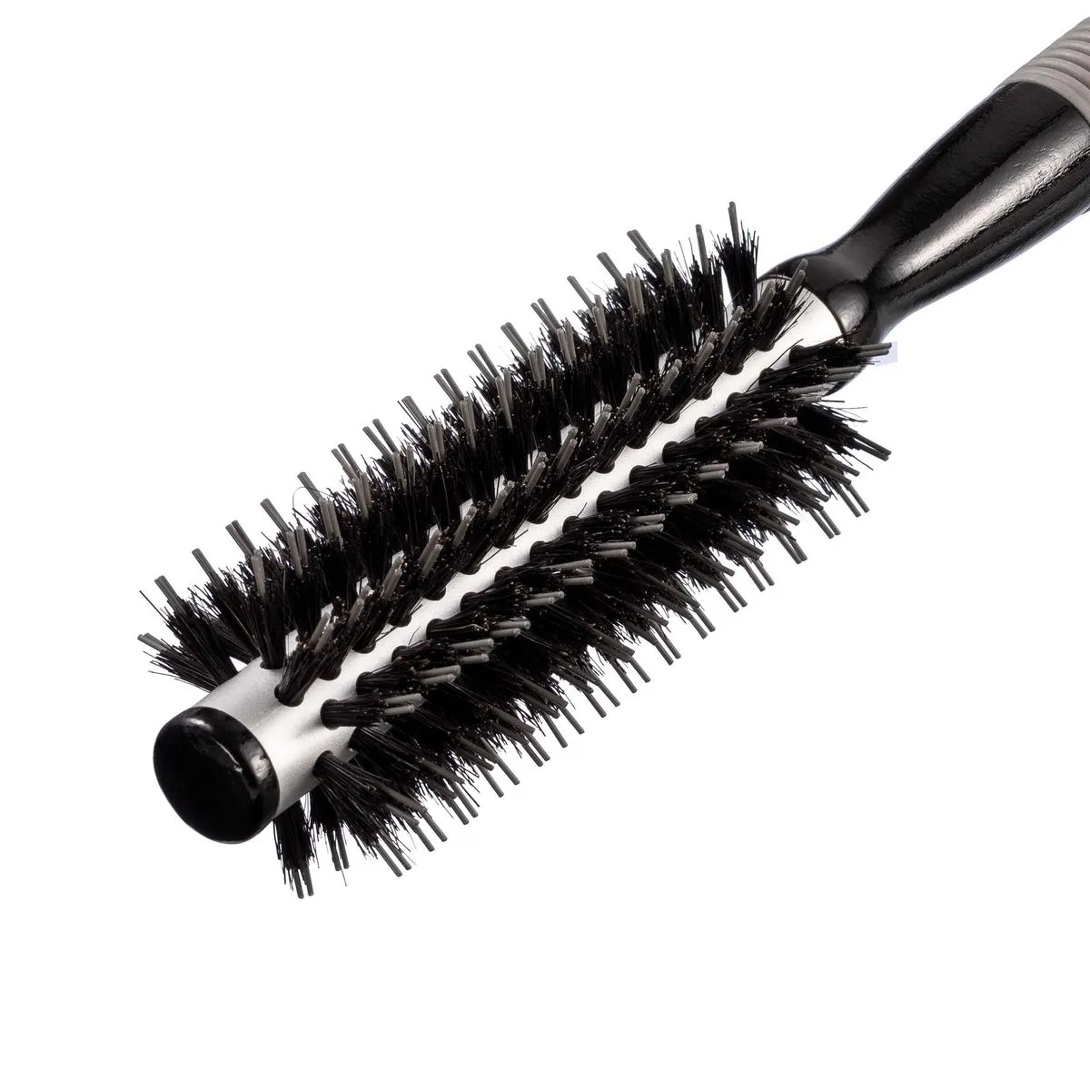 ESCOVA DE CABELO METALICA PRO PRATA 15MM TÉRMICA CERDAS DUPLAS ESCOVA DE CABELO METALICA PRO PRATA 15MM TÉRMICA CERDAS DUPLAS