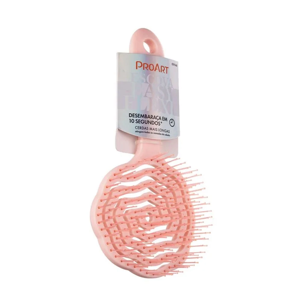 ESCOVA FLORAL EASY FLEXI PROART ROSA