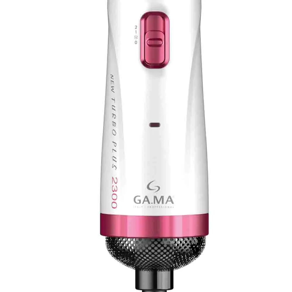 ESCOVA MODELADORA GAMA NEW TURBO PLUS 2300 ROTATING STYLER 1100W BRANCA 127V