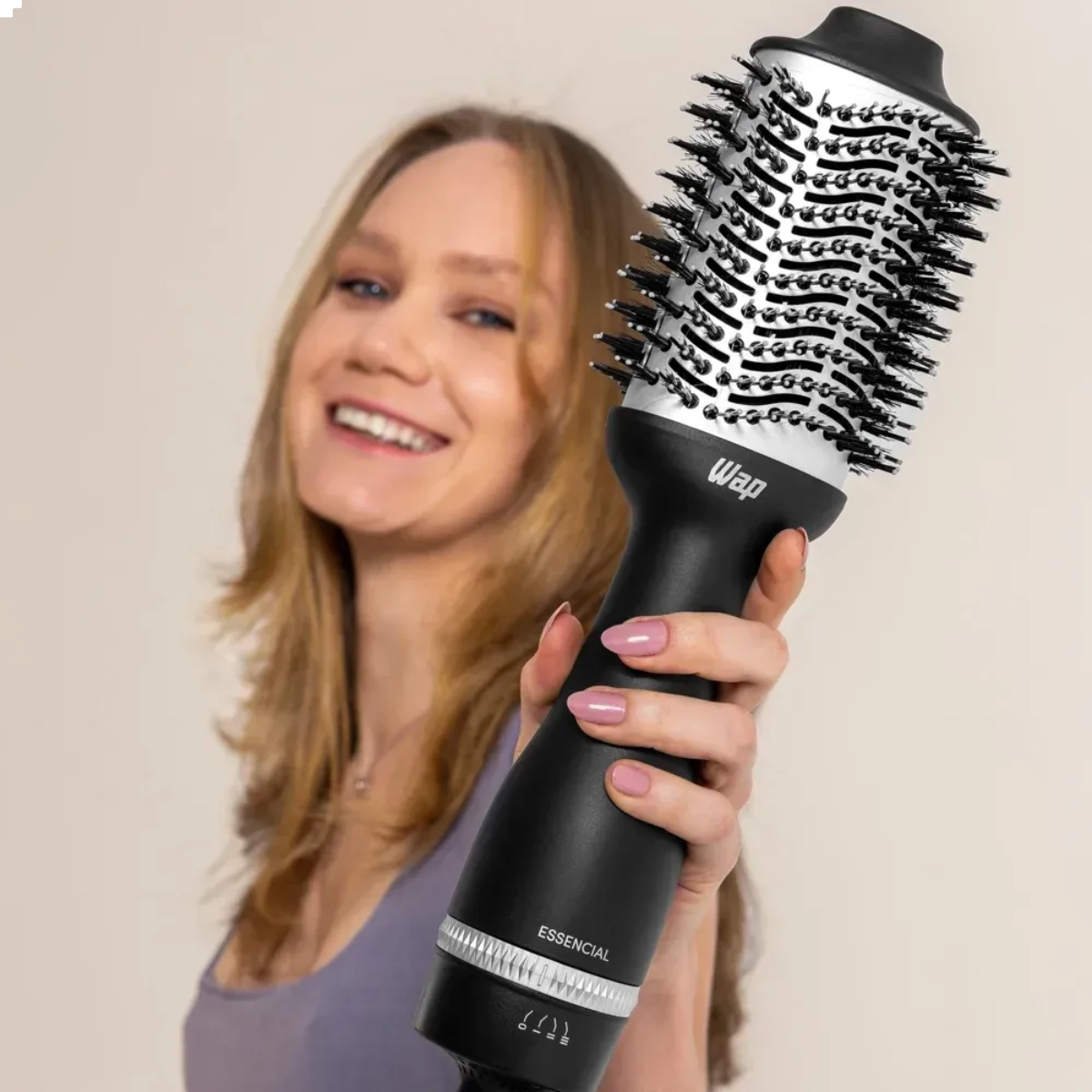 ESCOVA SECADORA 4 EM 1 BIVOLT WAP ESSENCIAL MULTICERDAS ESCOVA SECADORA 4 EM 1 BIVOLT WAP ESSENCIAL MULTICERDAS