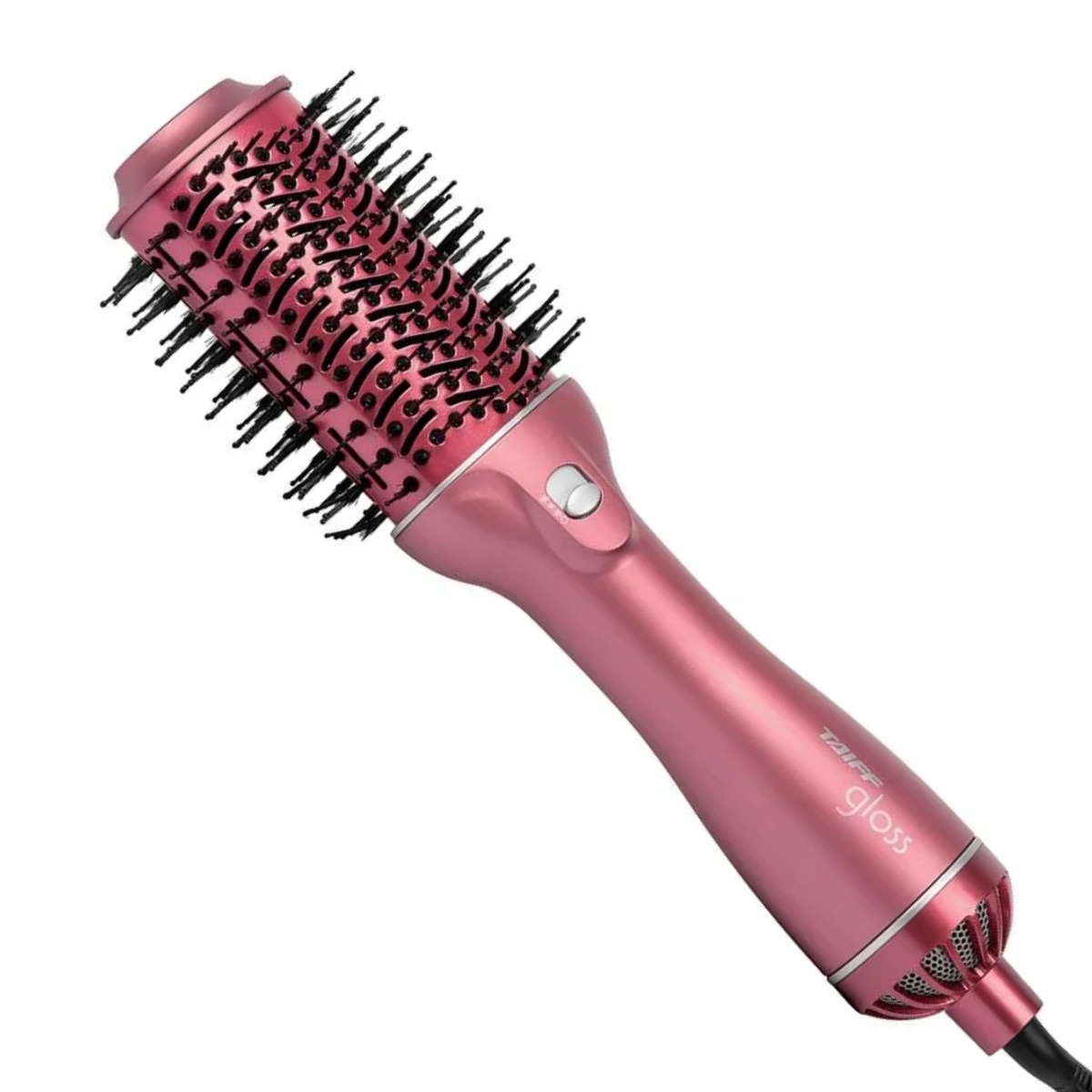 ESCOVA SECADORA ALISADORA MODELADORA TAIFF GLOSS ROSE BIVOLT