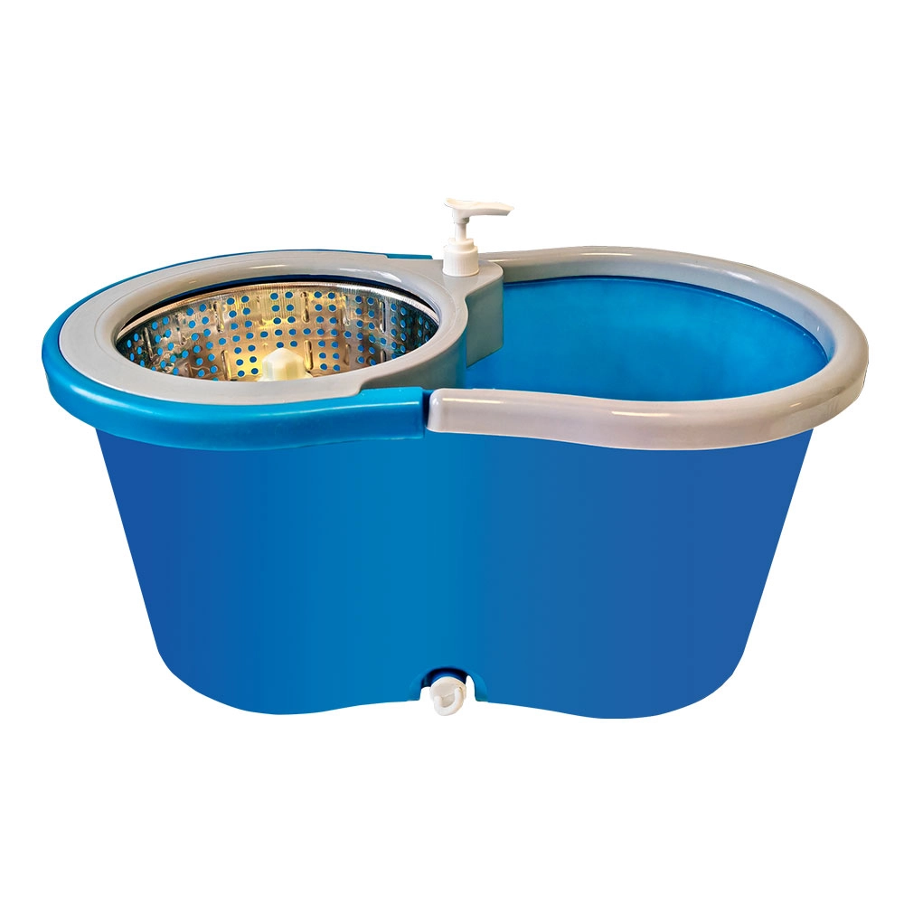 ESFREGÃO MOP TRONOS GIRATORIO COMPACTO BALDE ALUMÍNIO 12L COM 3 REFIS ESFREGÃO MOP TRONOS GIRATORIO COMPACTO BALDE ALUMÍNIO 12L COM 3 REFIS