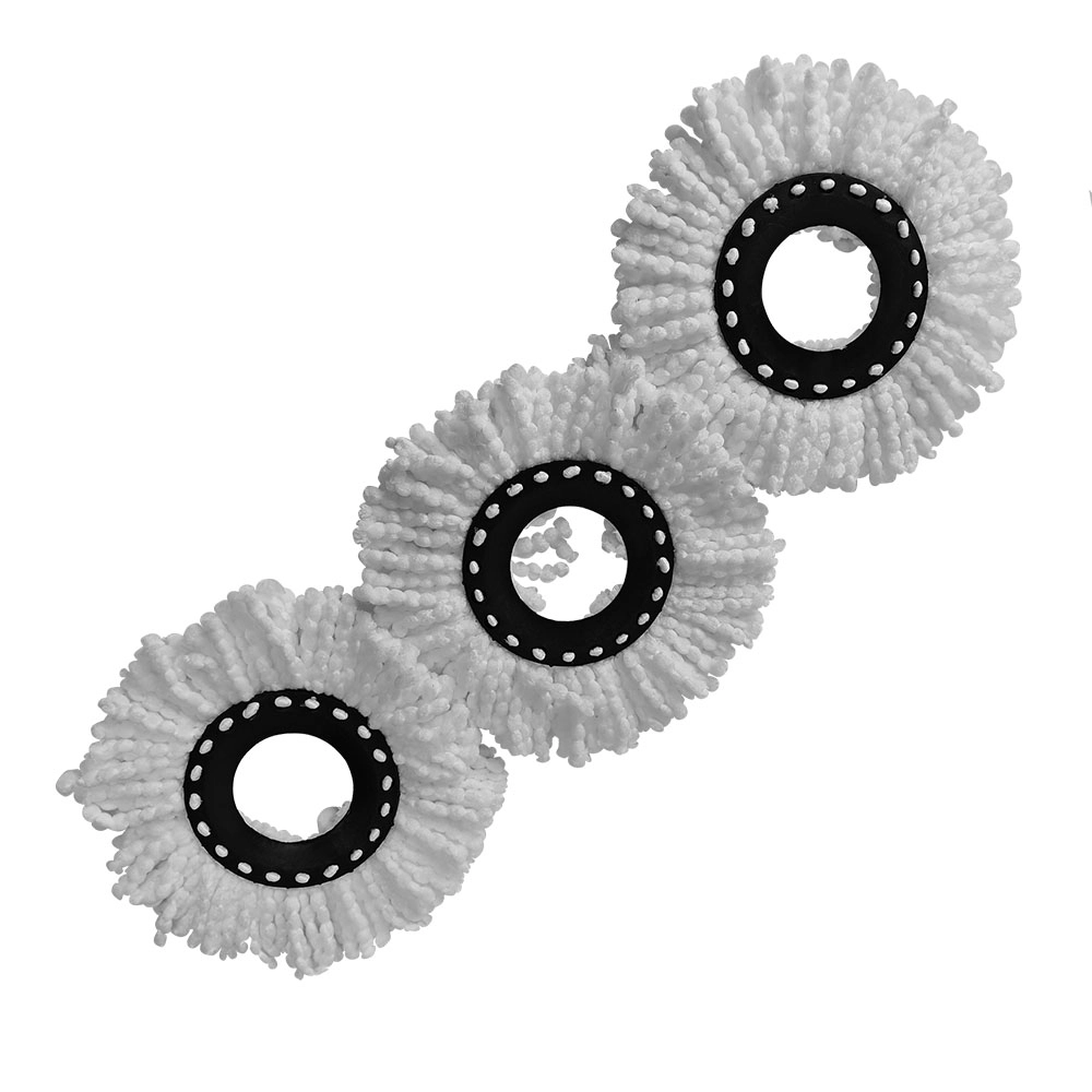 ESFREGÃO MOP TRONOS GIRATORIO COMPACTO BALDE ALUMÍNIO 12L COM 3 REFIS ESFREGÃO MOP TRONOS GIRATORIO COMPACTO BALDE ALUMÍNIO 12L COM 3 REFIS