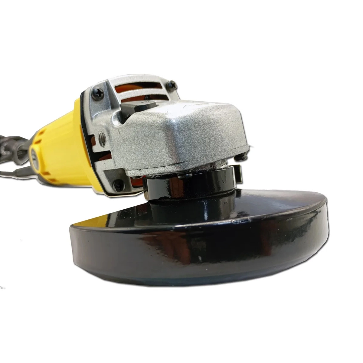 ESMERILHADEIRA NAVALHA ANGULAR 4.1/2 TITANIUM 600W 127V AMARELA