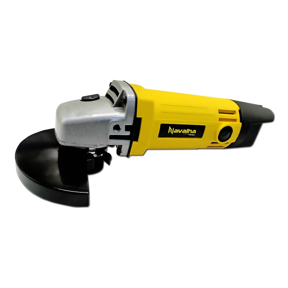 ESMERILHADEIRA NAVALHA ANGULAR 4.1/2 TITANIUM 600W 127V AMARELA