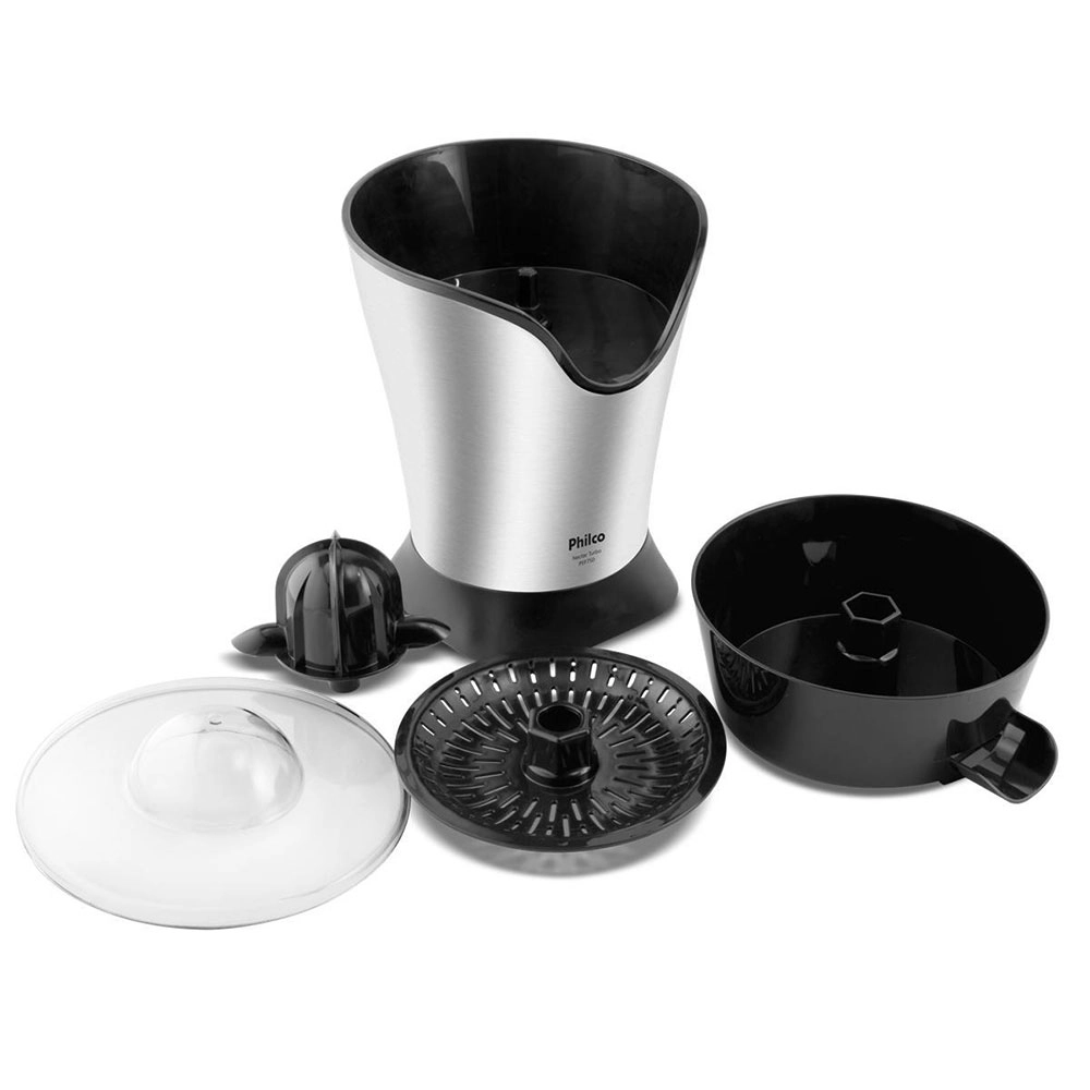 ESPREMEDOR DE FRUTA 70W PHILCO INOX 127V