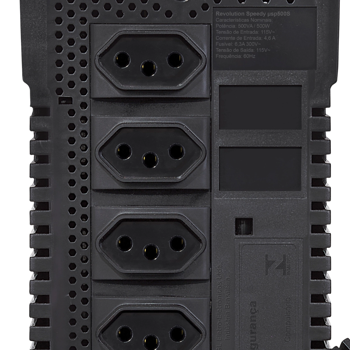 ESTABILIZADOR DE TENSAO SMS REVOLUTION SPEEDY 500VA 110V