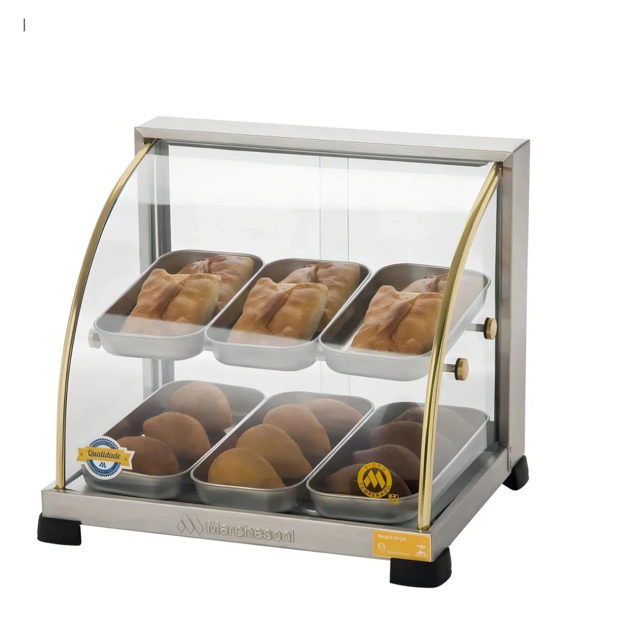 Estufa Ouro Curva Dupla X 6 Bandejas X 220v Estufa Ouro Curva Dupla X 6 Bandejas X 220v