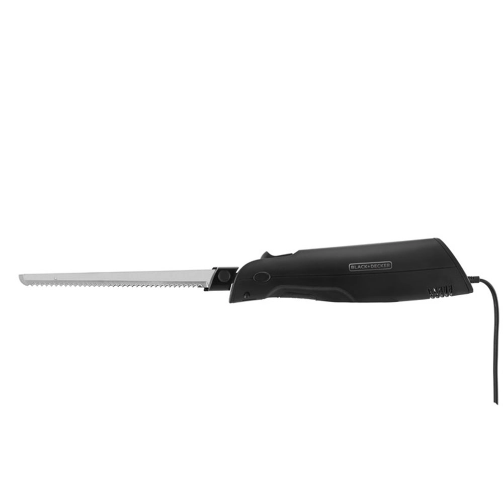 Faca Elétrica com Lâmina Removíveis Black Decker 120w Preta 220v