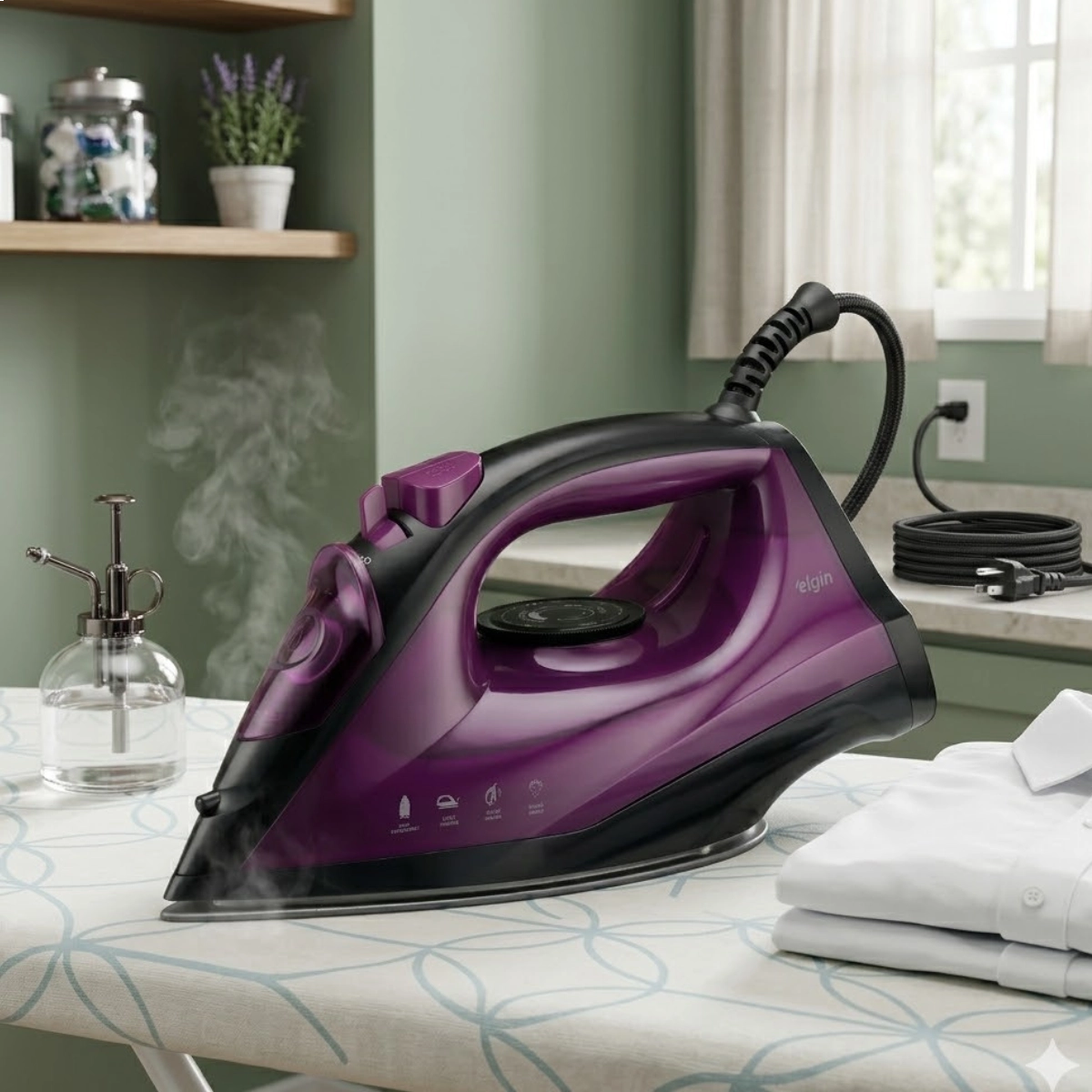 FERRO DE PASSAR A VAPOR EASY PASS ELGIN 1200W 127V