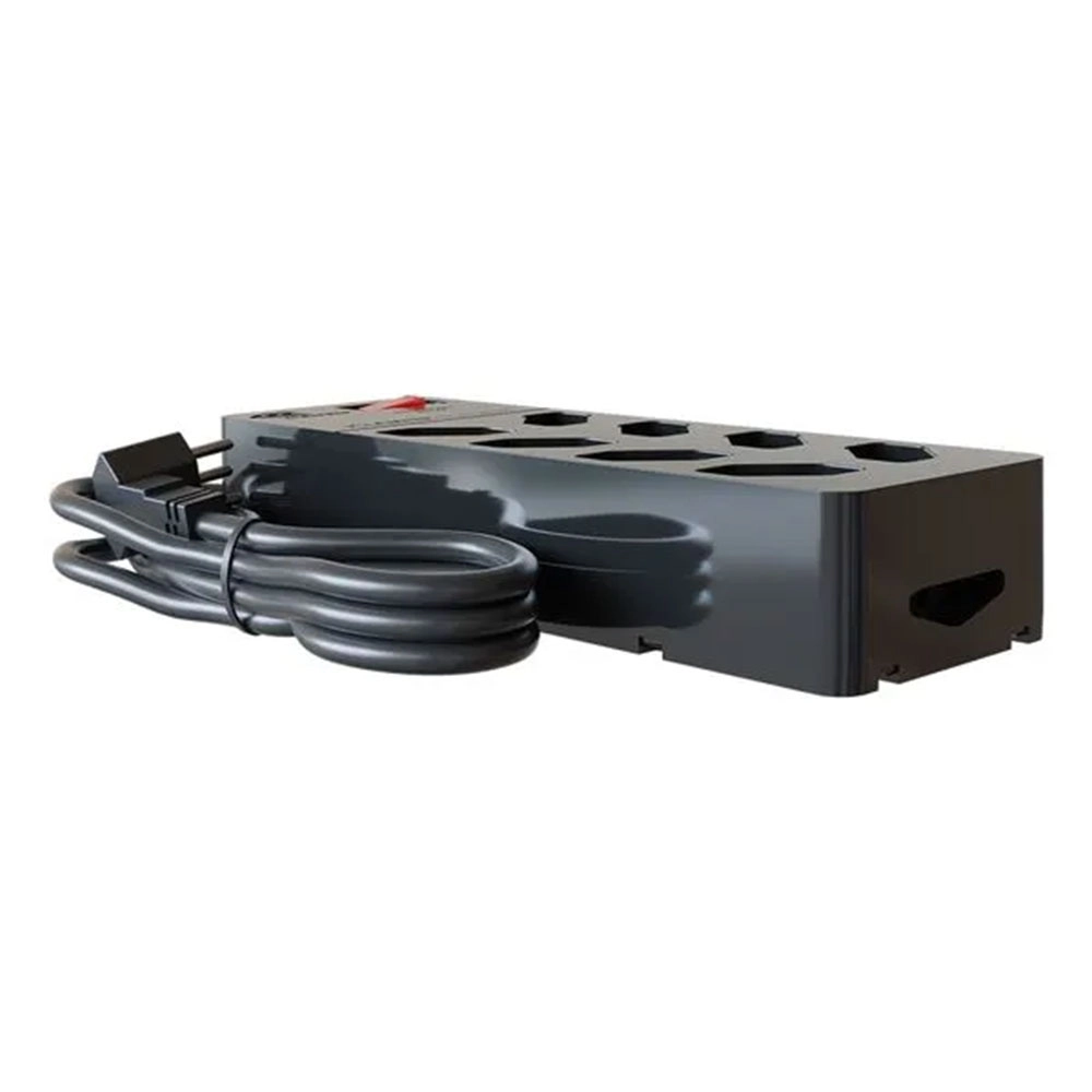 Filtro de Linha + Dps Iclamper 8 Tomadas Lcf Preto Filtro de Linha + Dps Iclamper 8 Tomadas Lcf Preto